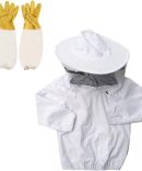 imker pak Witte Bijenpak & Imkerhandschoenen beschermen