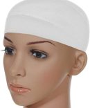 witte wig cap